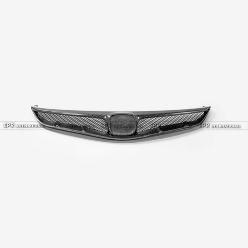 Real Carbon Fiber Front bumper grille For 2006-2008 FD2 Mugen2 Style - Foto 5 di 15