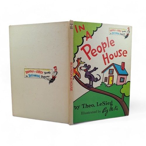 In a People House, Theo LeSieg (Bright & Early Books) Dr. Seuss 1st Edition 1972 - Picture 2 of 18