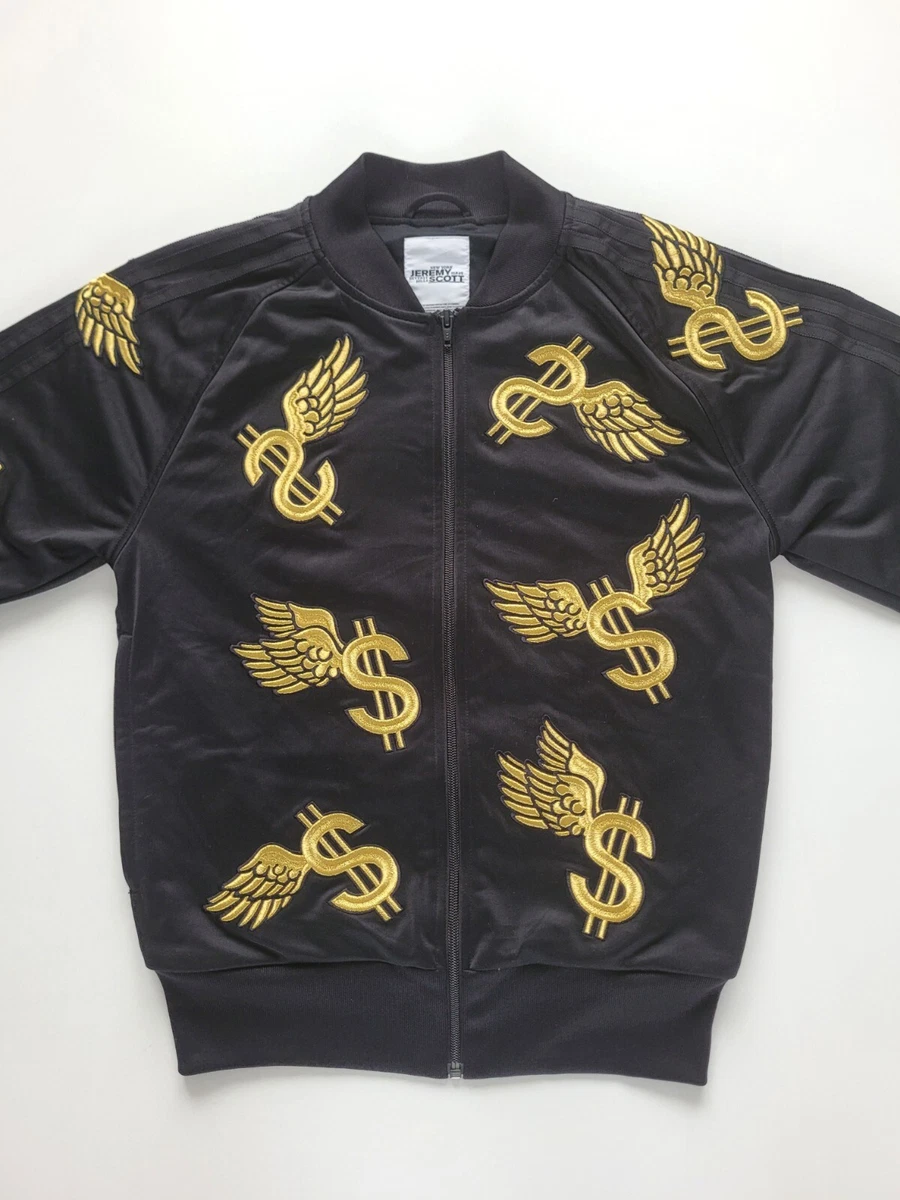 mild Een effectief Vermelding Adidas JEREMY SCOTT Dollar Wings Jacket Size S | eBay