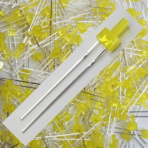LED Tower 2mm Klar oder Diffus Weiß Warmweiß Gelb Orange Rot Grün Blau E8/F8 - Picture 7 of 15