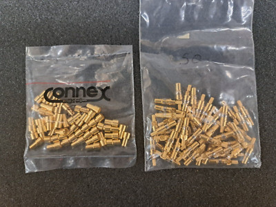New, Amphenol, 212100, D-SUB STRAIGHT CABLE PLUG RG-174, Sold as lots of 2pcs