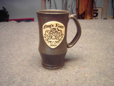 King's Feast 2012 Ceramic 24 oz Brown Beer Mug