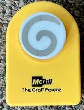 McGill LARGE SWIRL Paper Punch - Never Used