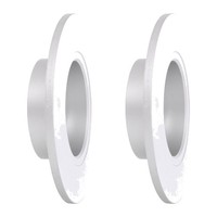2 Bremsscheiben Ø 251,5 Mm Voll Bosch Passend FüR U.A. Lancia Thema