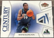 2010-11 Panini Threads Wayne Ellington Century Collections Prime Patch /50