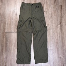 BSA Boy Scouts of America Switchback Pants Youth Medium Green Polyester
