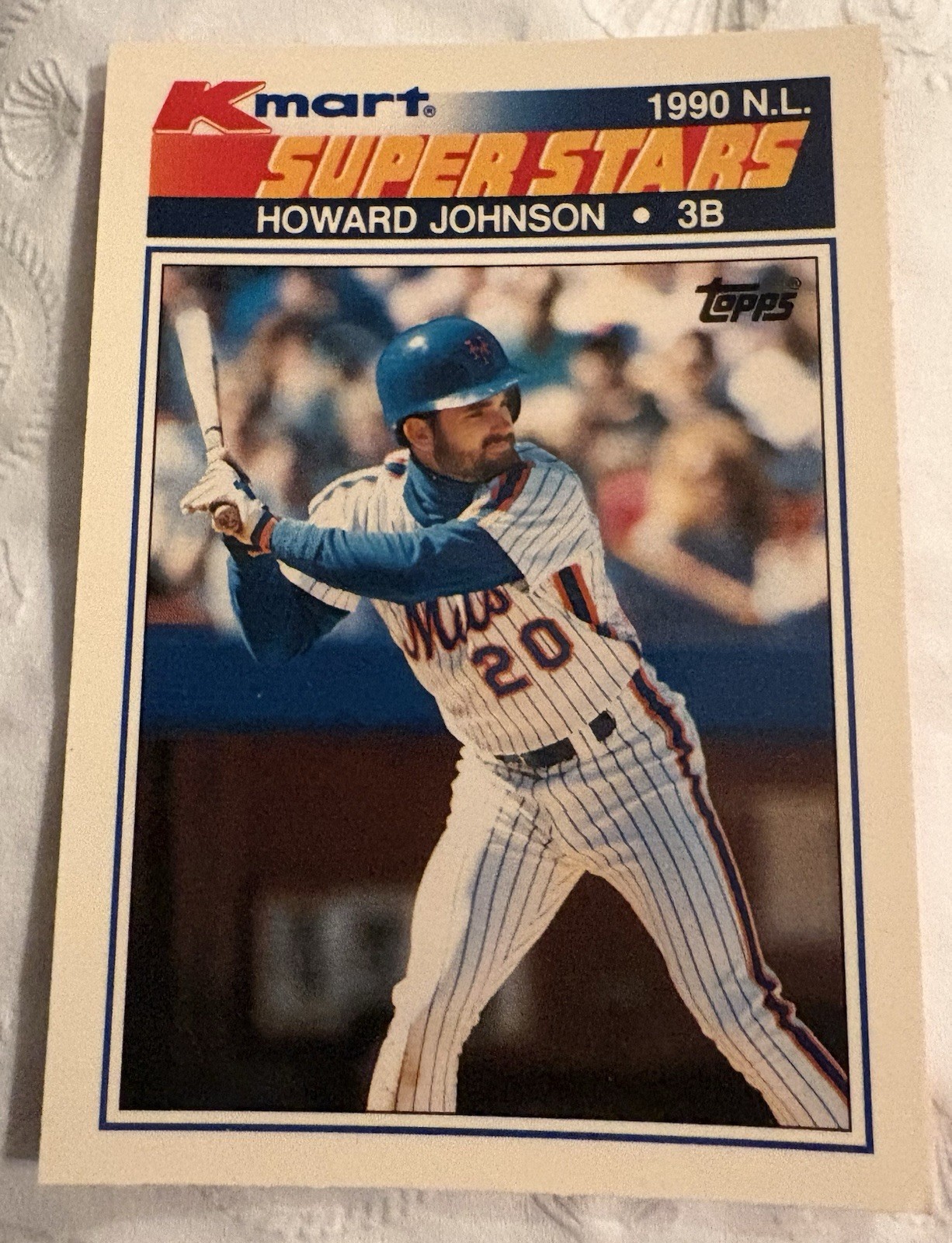 1990 Topps Kmart Superstars - Howard Johnson #3