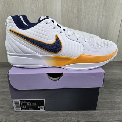 Nike Ja 2 Murray State Size 11 Mens White Blue Void Sundial Basketball Shoes
