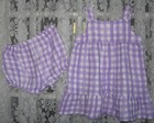 2 KOALA BABY DRESS/DIAPER COVER SETS 12 M LAVENDER LEMON NWT SHIP FREE TO U.S. — photo 4