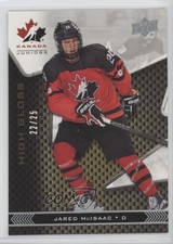 2018 Upper Deck Team Canada Juniors High Gloss 22/25 Jared McIsaac #24 1o7y