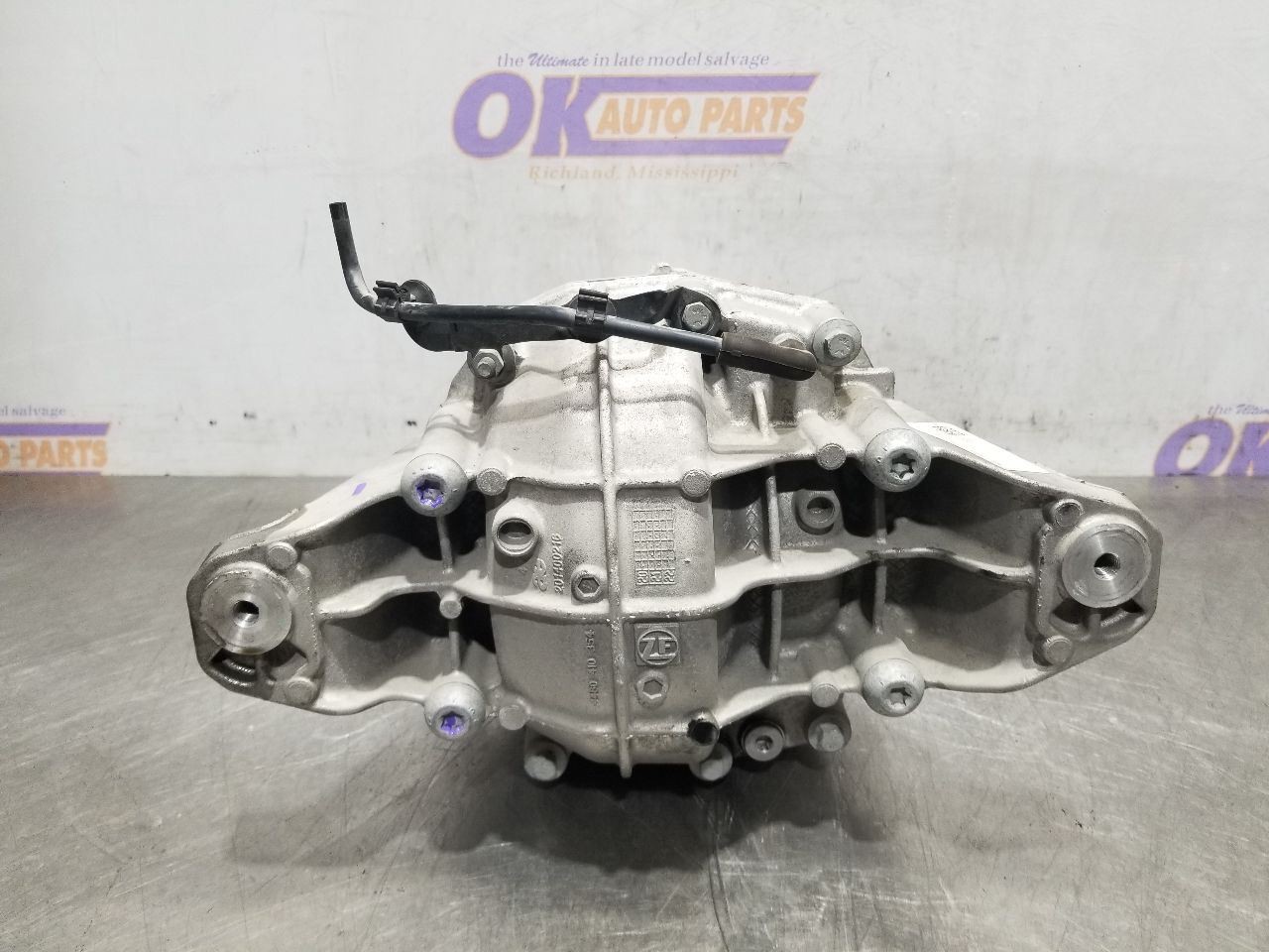 22 2022 MASERATI LEVANTE MODENA S 3.8L REAR CARRIER DIFFERENTIAL ASSEMBLY 