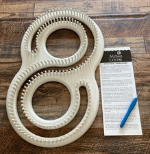 Afghan Loom By Kb The Super Afghan Loom S Shape 198 Pegs Needle Instructions