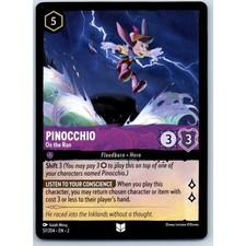 Pinocchio On the Run 57/204 Disney Lorcana Card