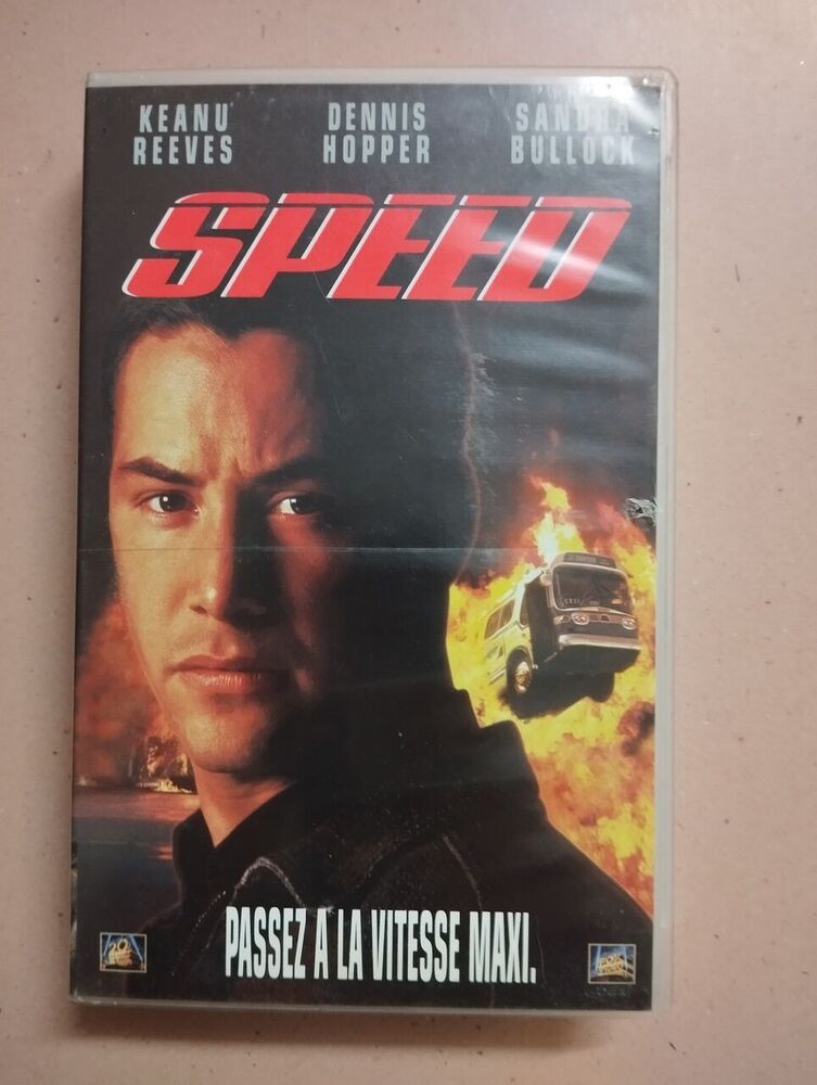 Speed [VHS] | Sandra Bullock Keanu Reeves Dennis Hopper | Good Condition