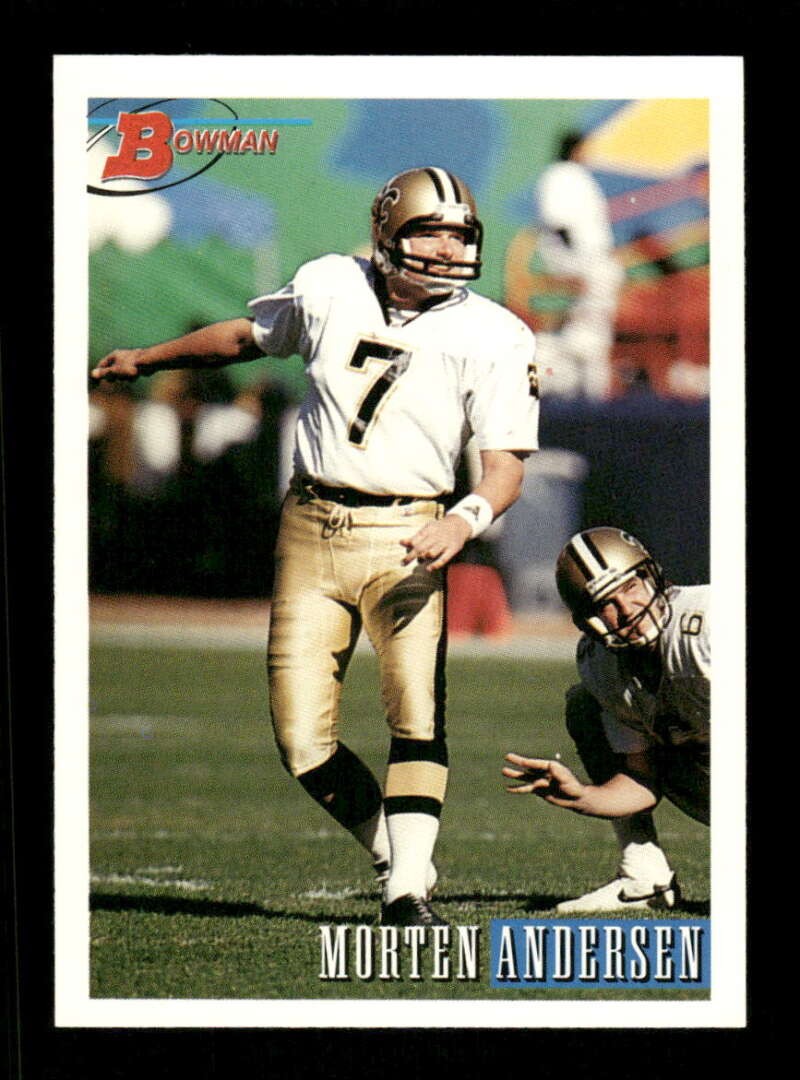 1993 Bowman #262 Morten Andersen NM Near Mint Saints BXCP17