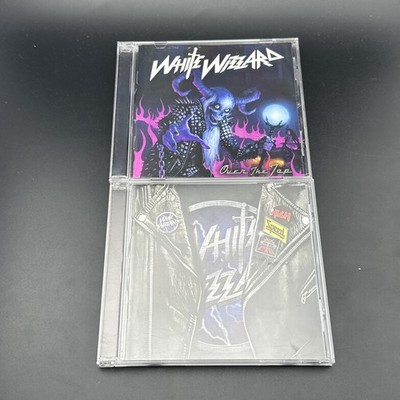 White Wizzard   Over The Top & High Speed GTO CD Bundle Earache Records TESTED!