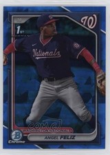 2024 Bowman Chrome Sapphire Edition Prospects Angel Feliz #BCP-198 11s9