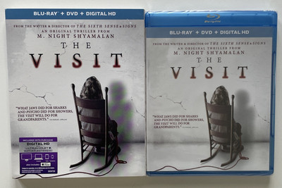 The Visit (Blu-ray, 2015) M. Night Shyamalan Horror w/ SLIPCOVER - NEW & SEALED