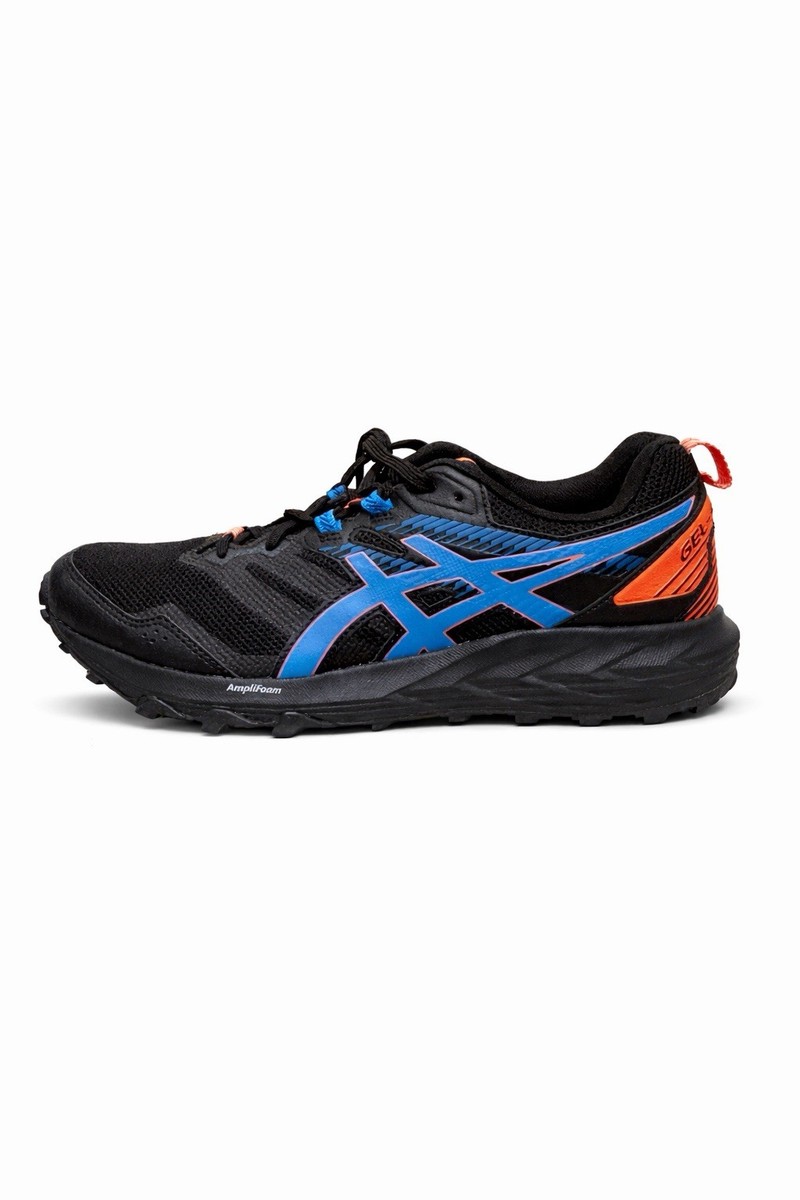 ASICS GEL-Sonoma 6 Men\'s Size 13 Black Blue Orange‎ Trail Running Shoes Sneakers Asics GEL-Sonoma 6 G-TX (Black / Indigo) [1011B048-016] Mens  main image 2