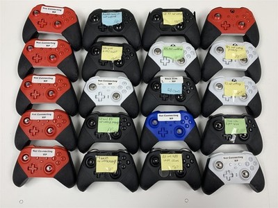Lot of 20 Xbox Elite Series 2 Controllers 1797 Damaged Not Working Bulk Parts