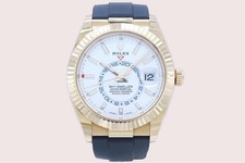 Rolex Sky-Dweller White Dial on Rubber 326238 Complete 2021
