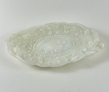 Vintage Fostoria Milchglas Tablett 3 1/2 x 6"