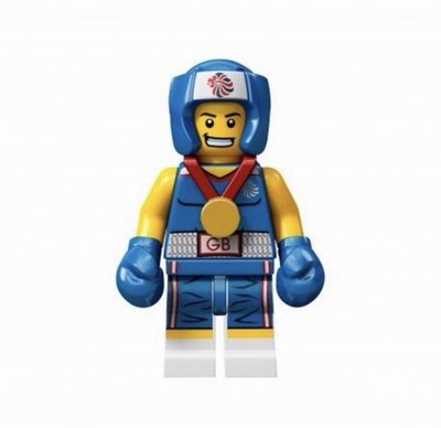 LEGO Minifiguren 8909 Team GB - London 2012 Boxer Neu & OVP