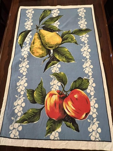 Fruit Print Tea Towel