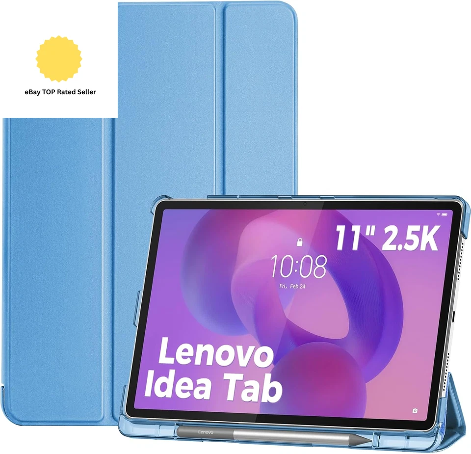 Folio Case for Lenovo Idea Tab 11" 2025/K11 Gen 2 with Pen Holder, Leno