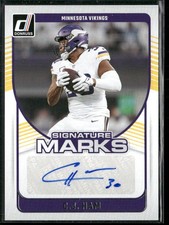 2024 Donruss C.J. Ham Auto #SMA-CHA Signature Marks