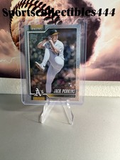 Jack Perkins 2026 Topps Series 1 RC Silver Hoil Foil #206 Oakland Athletics