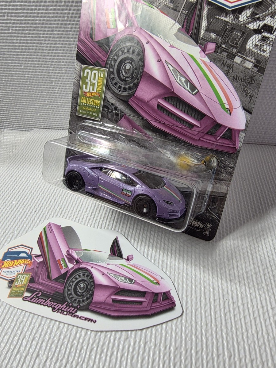 Hot Wheels Lamborghini Huracan 39th Collectors Convention 25 L.A