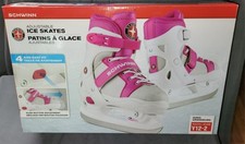 Schwinn Adjustable Pink Ice Skates Adjustable Size Y12 To Size 2 New In Box