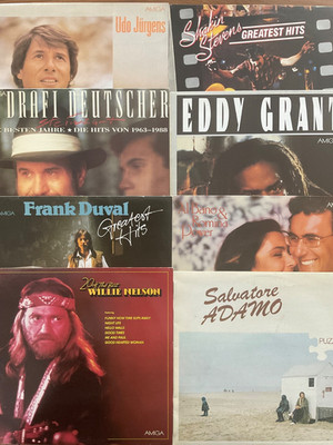8 LP Vinyl Amiga Jugoton Eddy Grant Adamo Drafi Deutscher Frank Duval Eddy Grant