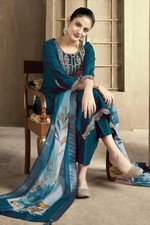 Womens Kurta Set, Readymade Indian suit set, Plus size cotton silk Kurta Dress