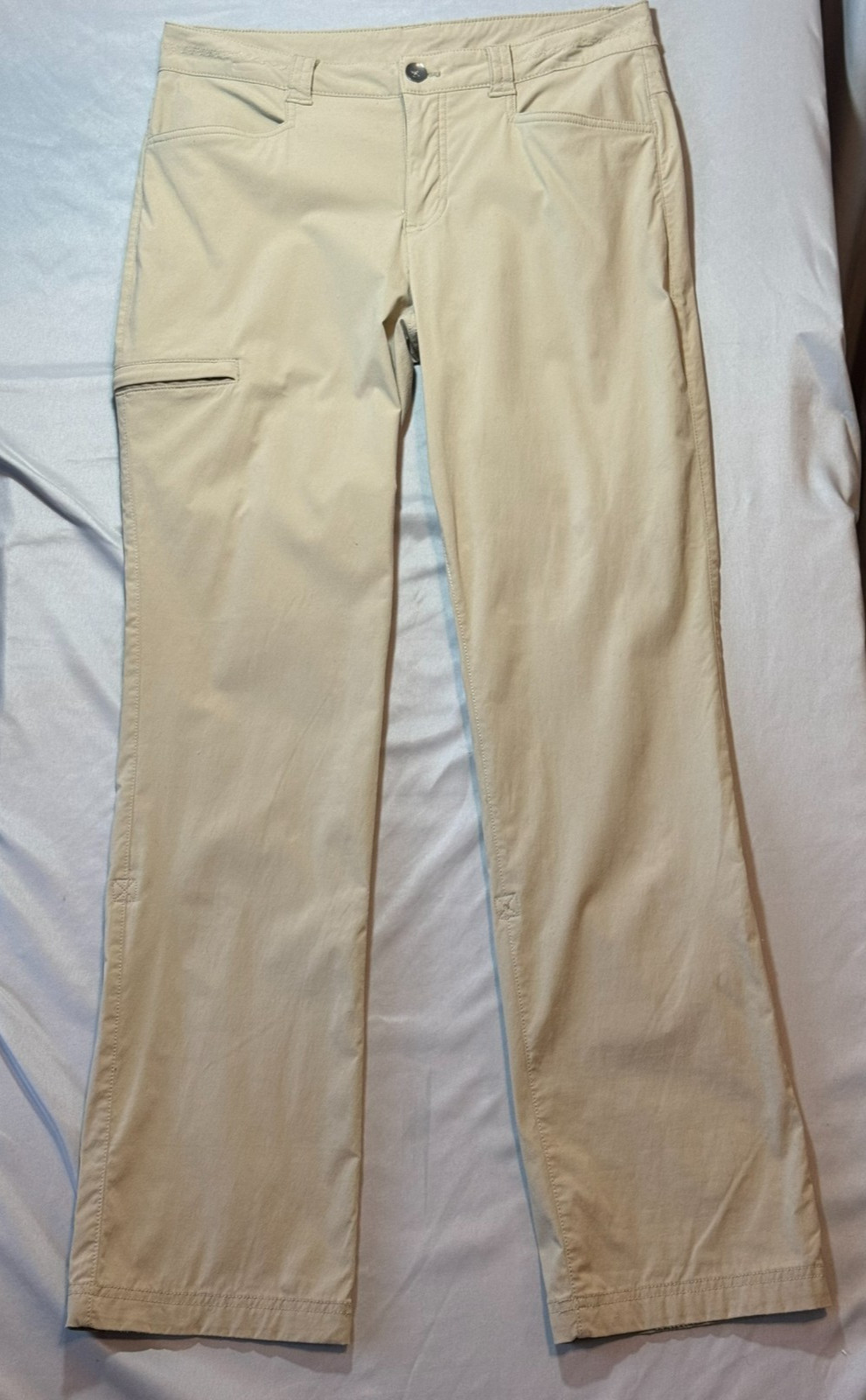 Eddie Bauer Women's Nylon Blend Pants Kahaki Size 6