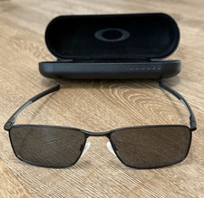 Oakley OX3217-0157 Satin Black Rectangle Eyeglasses 57mm  Clamshell Case -MINT 