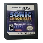 Sonic Chronicles The Dark Brotherhood Nintendo DS Game Cartridge Authentic SEGA