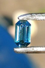 0.63ct teal blueSapphire (Unheated)From Garbatula In Kenya.
