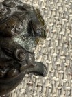 Antique Chinese Bronze Covered Pot with Foo Dog on the Lid – Needs Repair  — photo 4