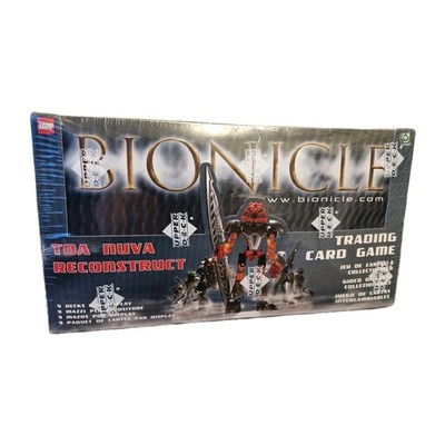 LEGO Bionicle Trading Card Game 9x Upper Deck Toa Nuva Reconstruct Sealed Tahu