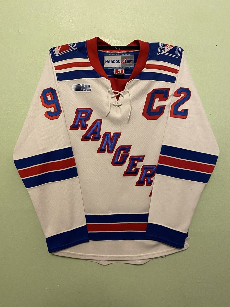 Reebok チェンバレン レイカーズ バスケ ユニホーム Gabriel Landeskog Kitchener Rangers Avalanche Jersey Reebok Small