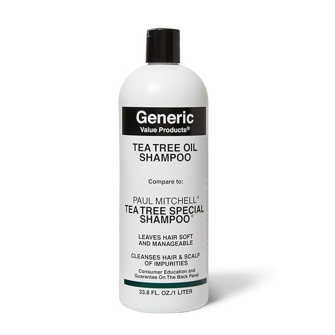 Generic Value Products Tea Tree Oil Shampoo Soft & Manageable Hair, Scalp Clean 
