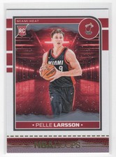 #274 Pelle Larsson 2024-25 Hoops Winter RC Miami Heat