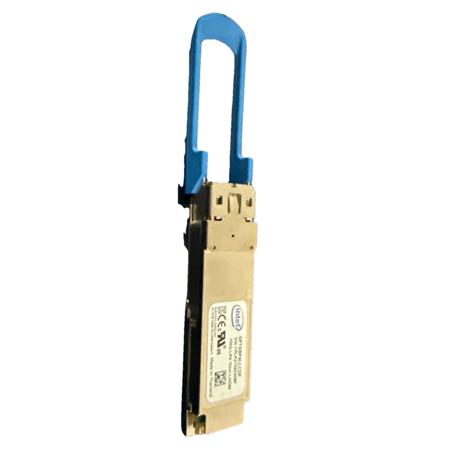 Intel SPTSBP4LLCDF 100G-LR4 10km LWDM QSFP28 Transceiver Module - Image 3 of 4