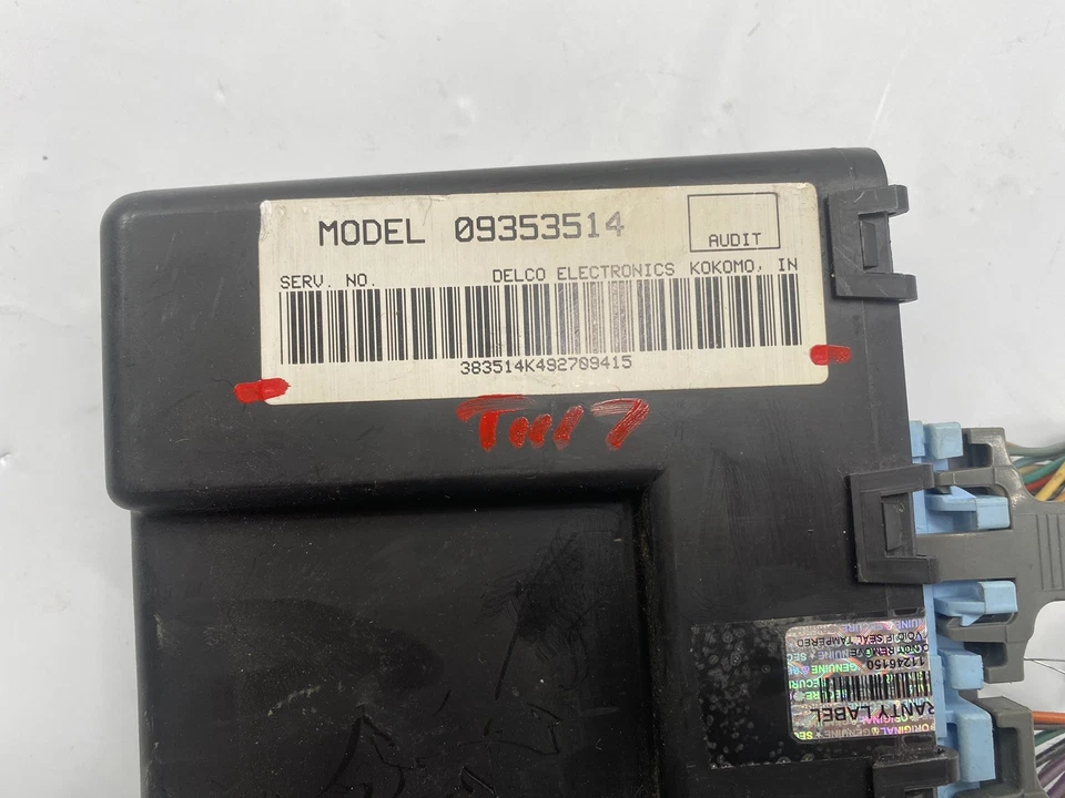Módulo de control de temperatura de aire acondicionado Buick Park Avenue 97-05 093514 OEM Foto 2 de 4