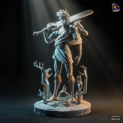 1/6 32CM Zagreus HADES Garage Kit Figure Model Kit Unassemble