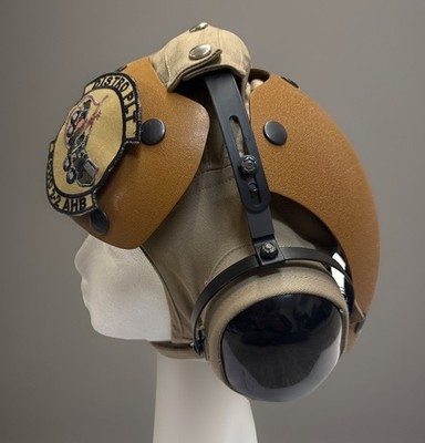 Rare! Navy Helmet 6 3/4 Cloth Impact Resistant Flight Deck Crewman