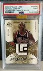 MICHAEL JORDAN 2004 UD SP LEGENDARY FABRICS AUTO /100 🔥PSA 9 MBA Gold