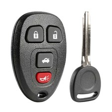 For 15912859 Ouc60270 Cadillac DTS Keyless Entry Remote Car Fob + Key